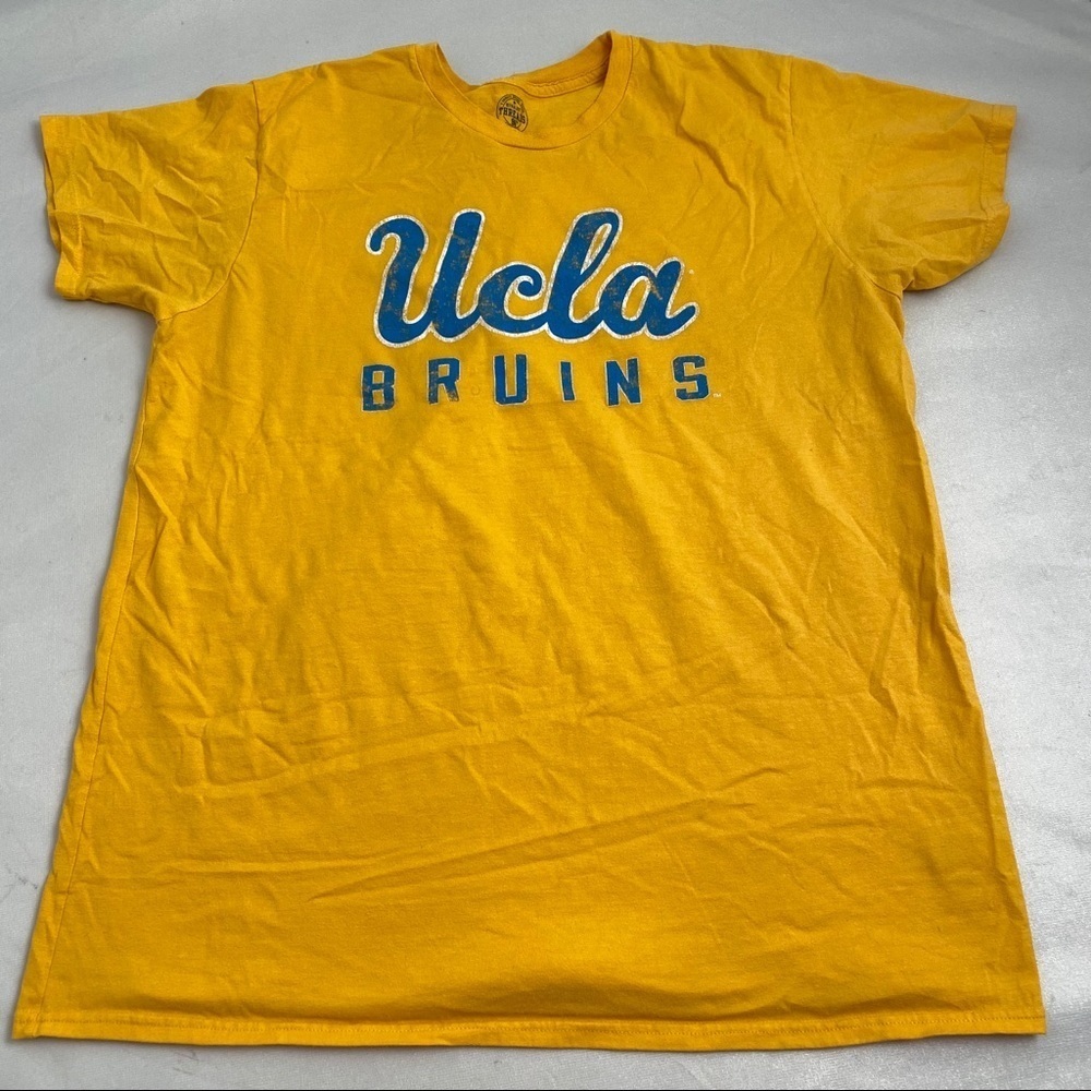 UCLA Bruins yellow and blue short sleeve t-shirt